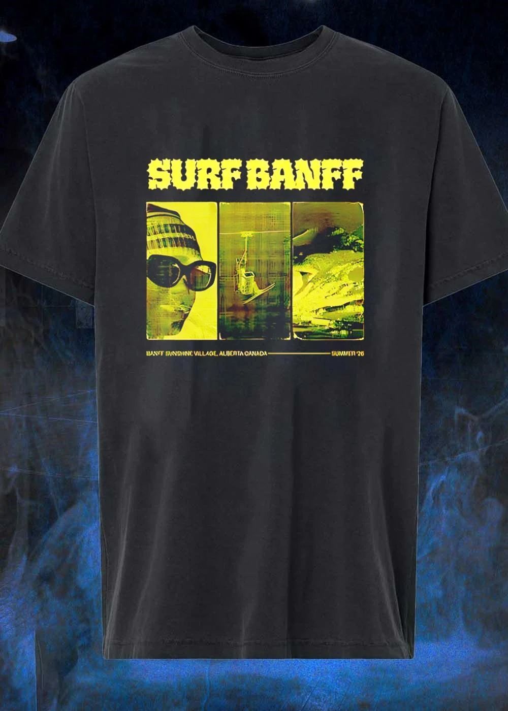 Surf Banff Sunshine Village Alberta Canada Summer 26 Vintage Style shirt