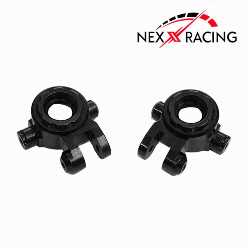 Nexx Racing Front Steering Knuckle for Traxxas 1/10 Jato – Black