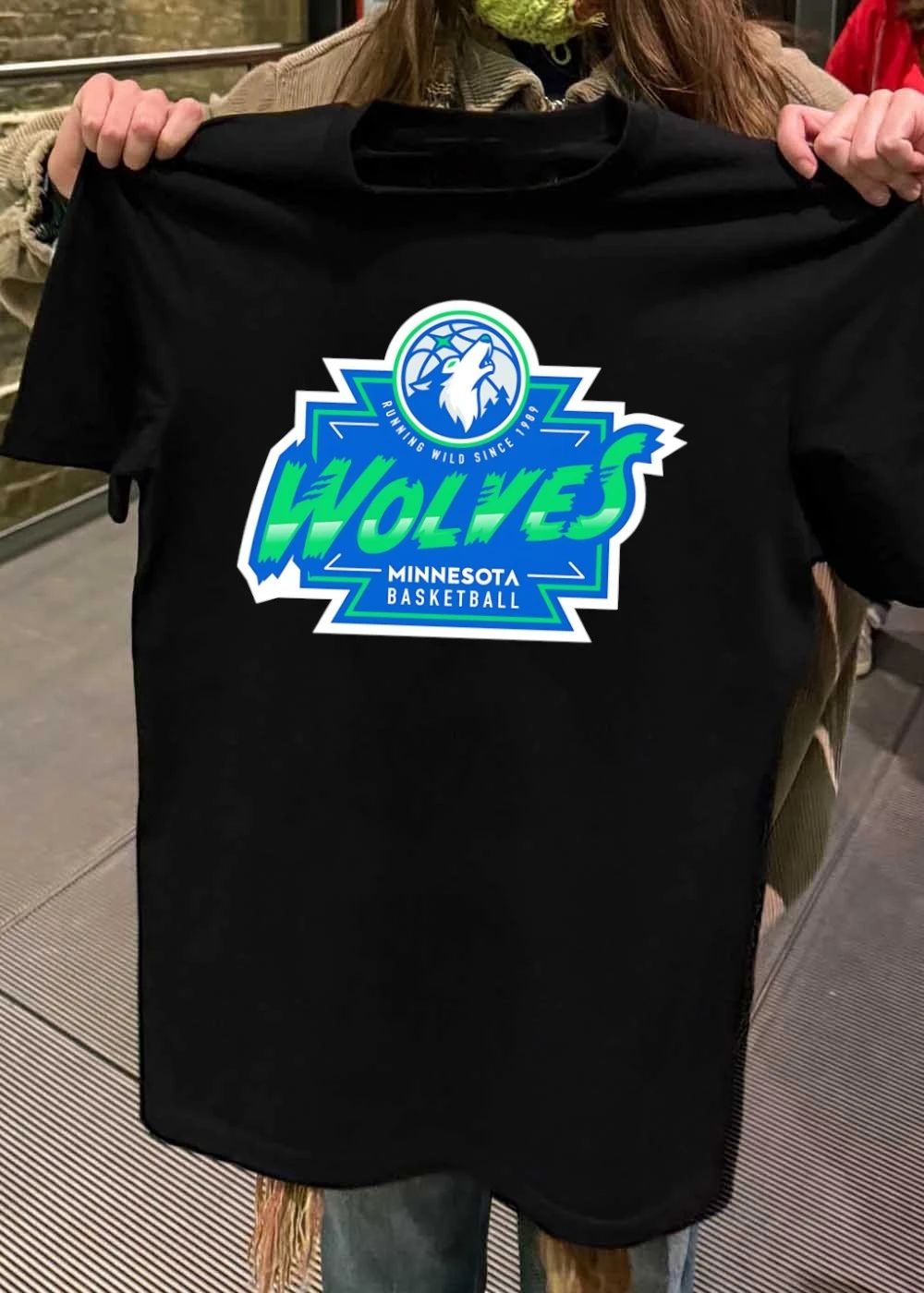 Wolves Minnesota Basketball Running Wild Since 1989 shirt