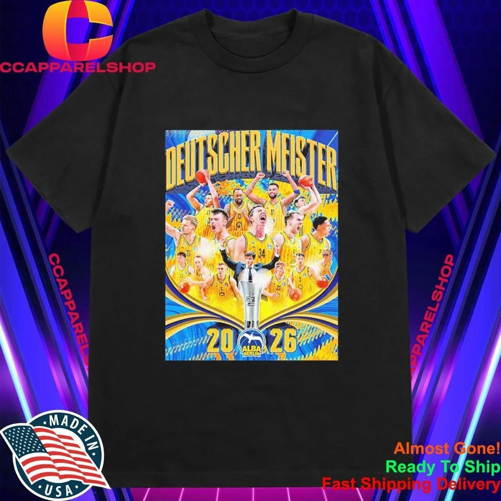 Alba Berlin Are Your 2025-26 Basketball Bundesliga Champions Shirt