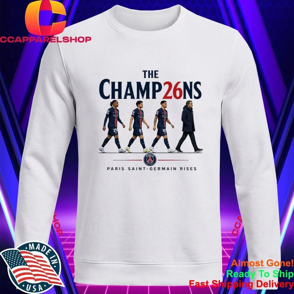 Soccer The Champions 2026 PSG Rises Shirt