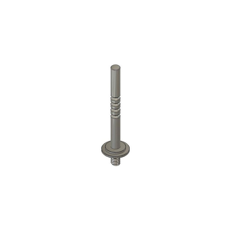 MWX Plated Center Shock Shaft