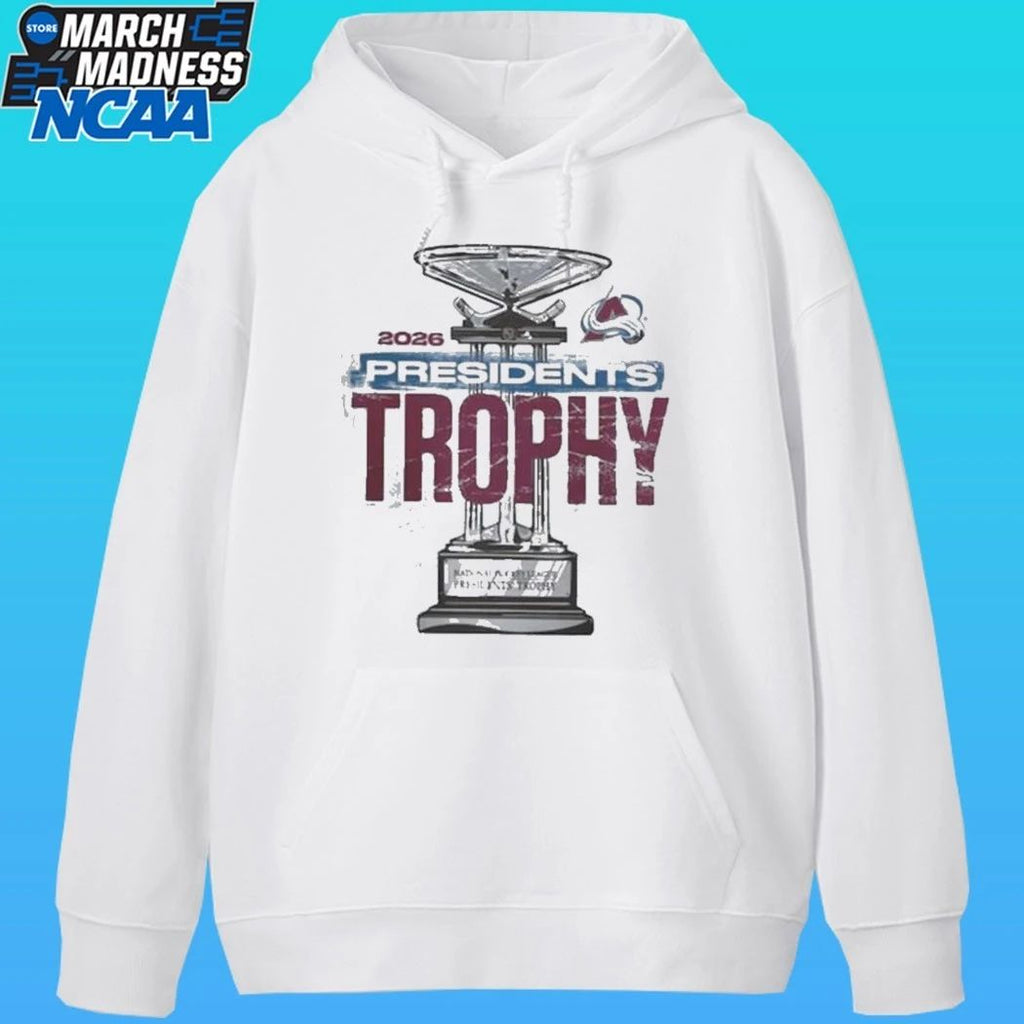 Colorado Avalanche NHL 2026 Presidents Trophy Winner Stanley Cup Playoffs 2026 Shirt