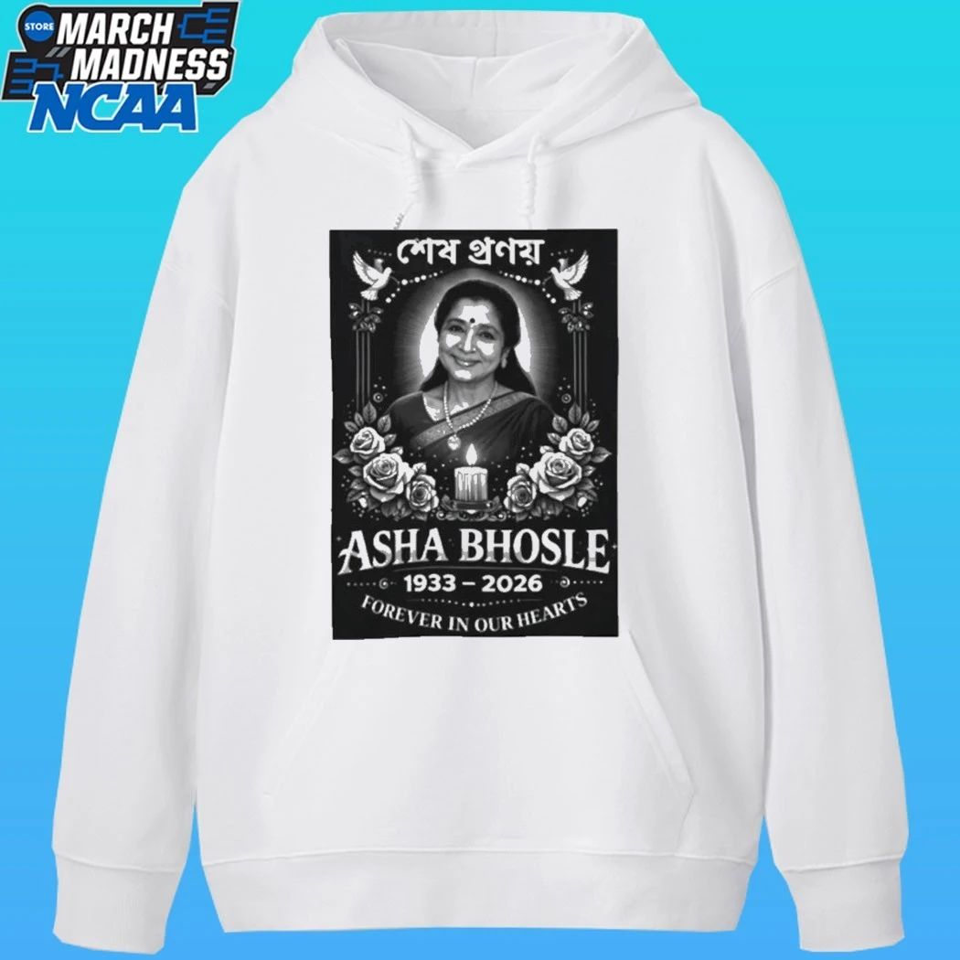 Rest In Peace Asha Bhosle Forever In Our Hearts 1933 2026 Shirt