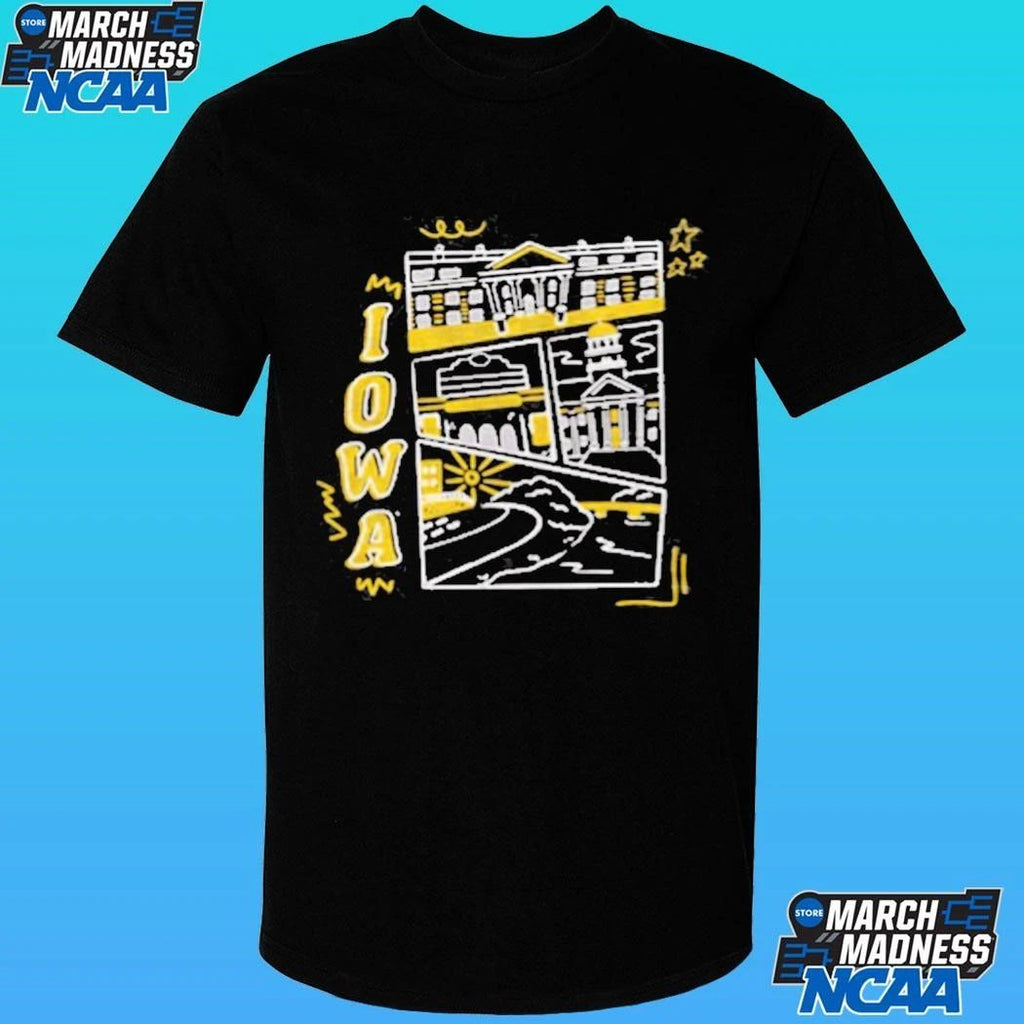 Iowa Campus Landmarks Vintage Shirt