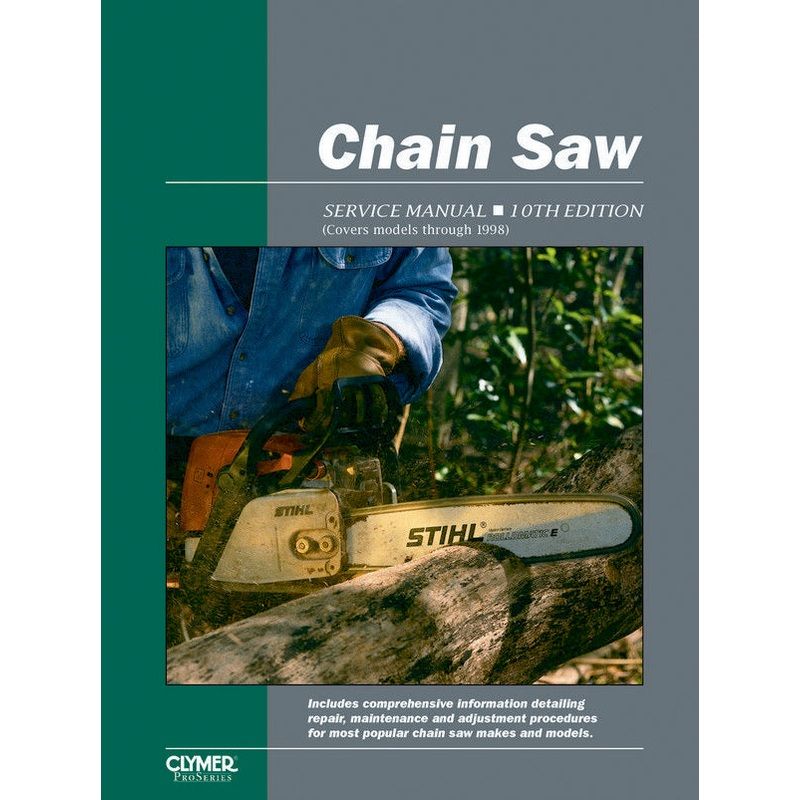 Proseries Chain Saw 10th Edition Service Repair Manual