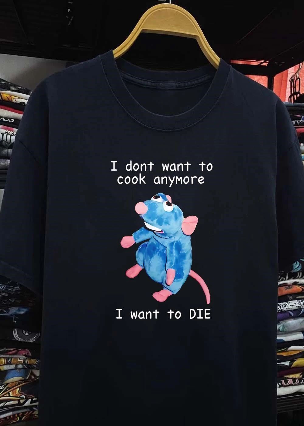 I don’t want to cook anymore i want to die shirt