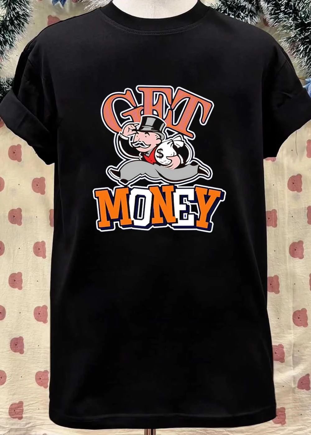 Rich Monopoly Man Hustling Get Money T-Shirt