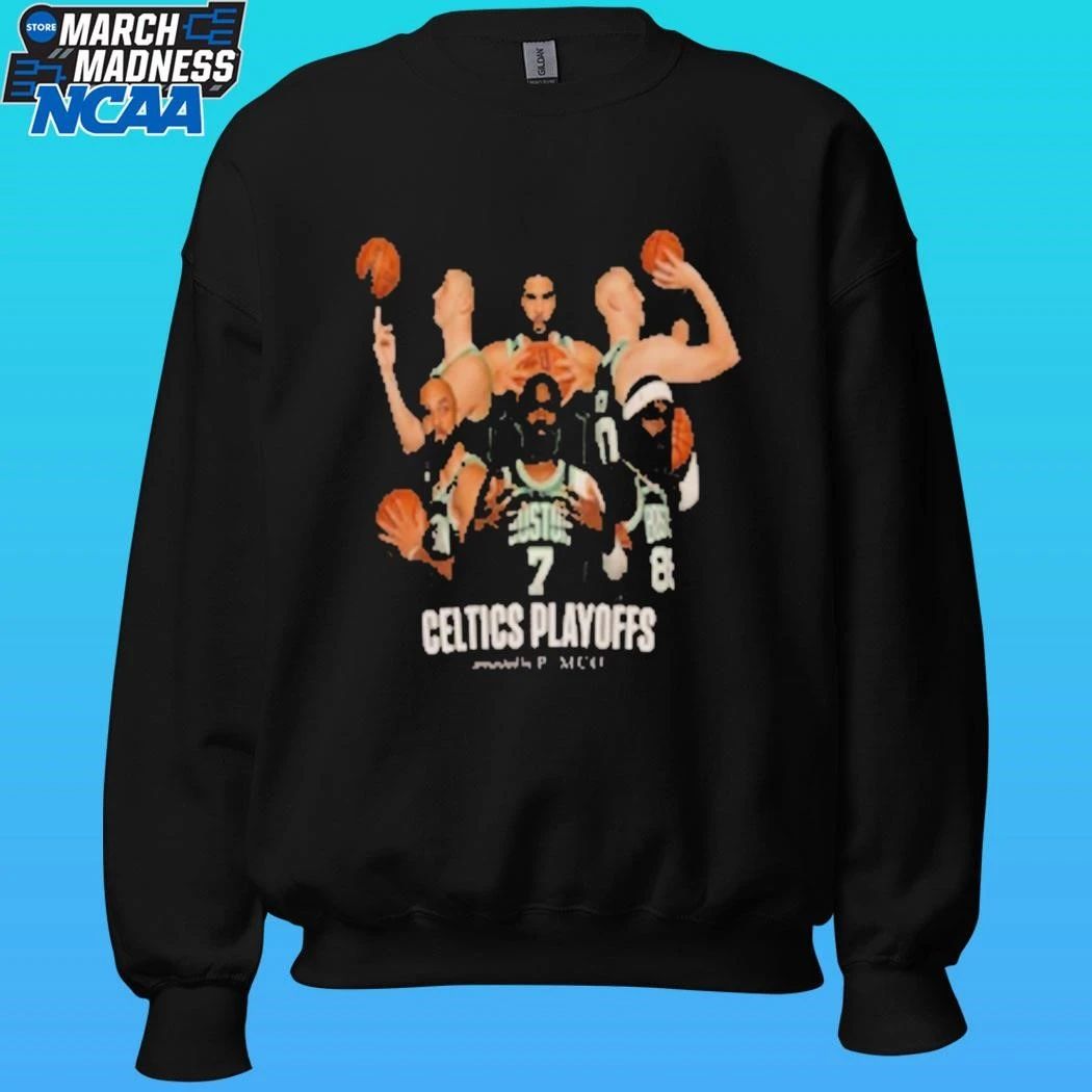 Boston Celtics Geltics Playoffs Presmed By Pimco Team 2026 Shirt