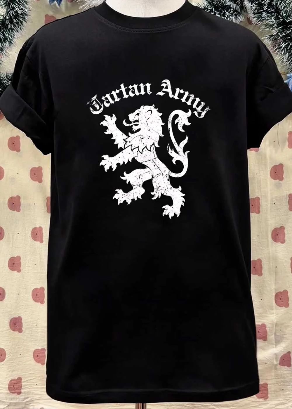 Tartan Army Scotland Patricotic Design shirt