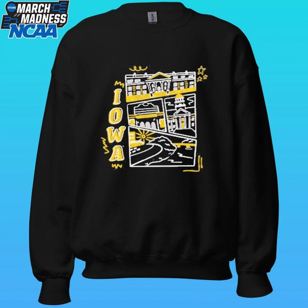 Iowa Campus Landmarks Vintage Shirt