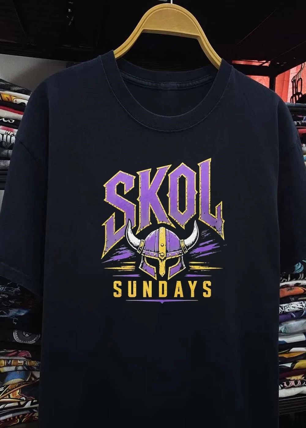 Skol Sundays Minnesota Vikings T-Shirt