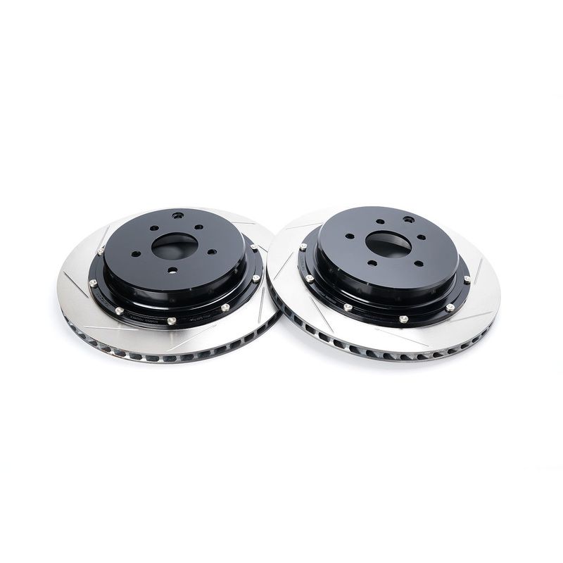 Infiniti Q50 (Rear Pair) Performance 2-Piece Rotors + Optional Pad Bundle