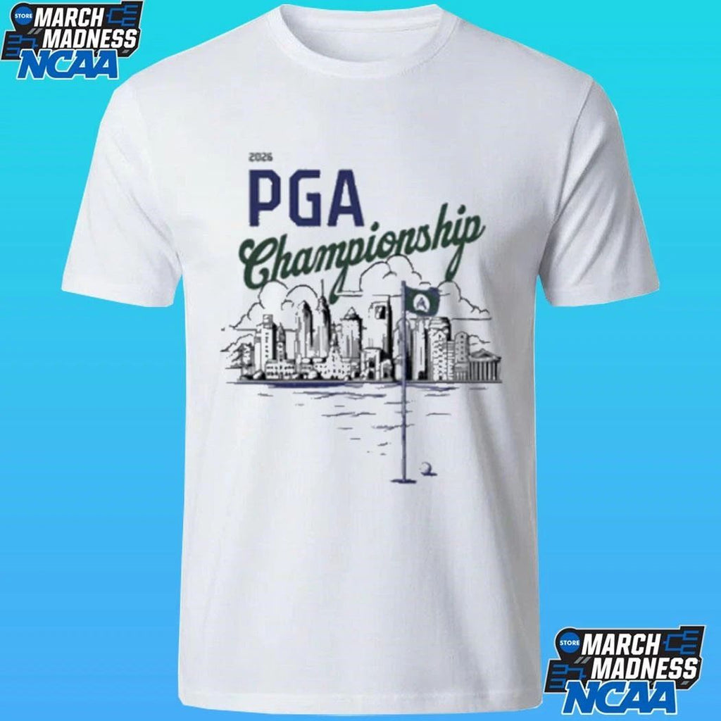 Pga Championship X Barstool Golf Philadelphia Skyline Shirt