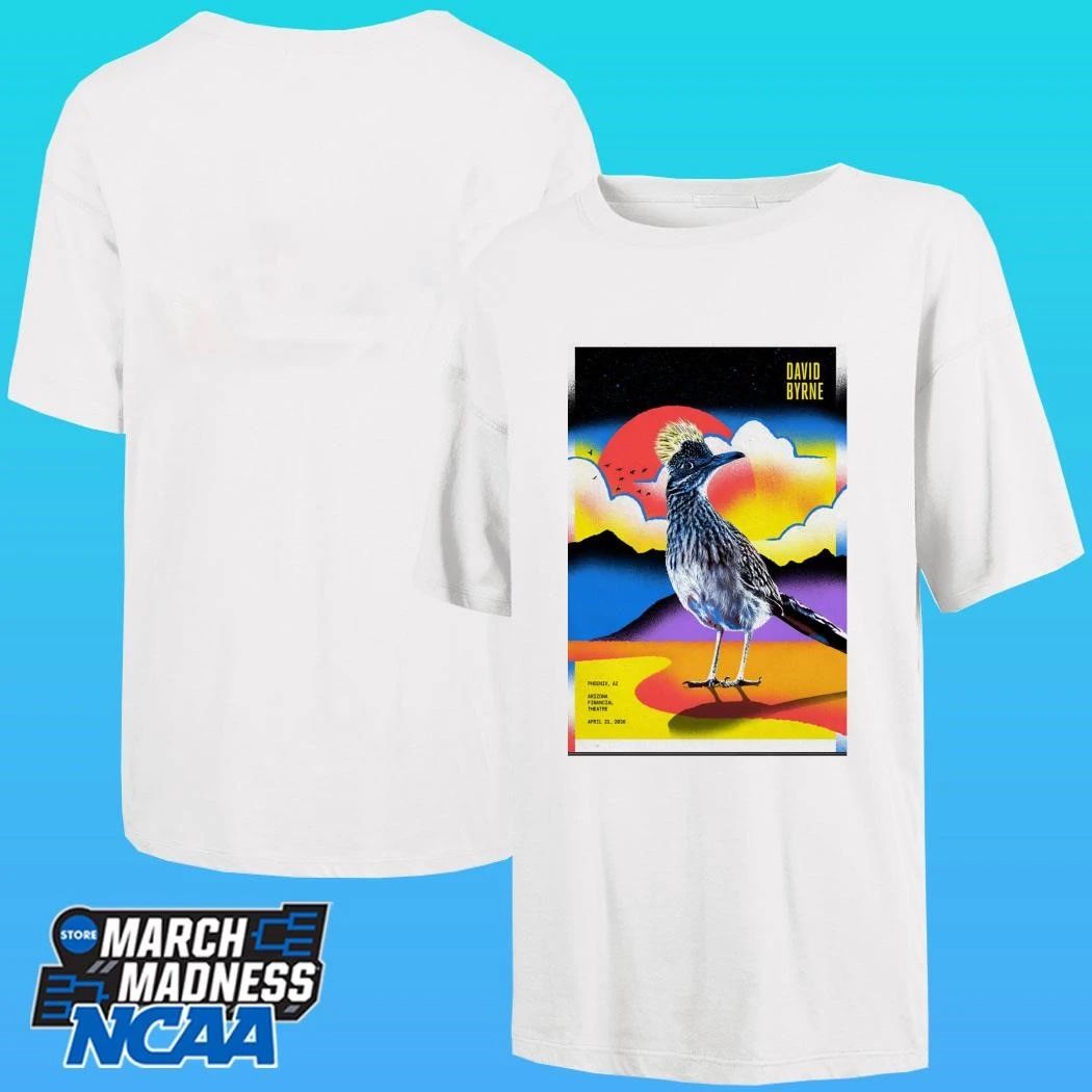 David Byrne In Phoenix Az On Apr 21 2026 Tour Poster Shirt