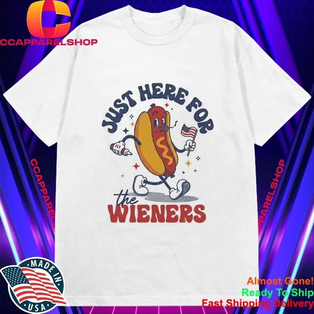 Siraj Hashmi Just Here For The Wieners Shirt