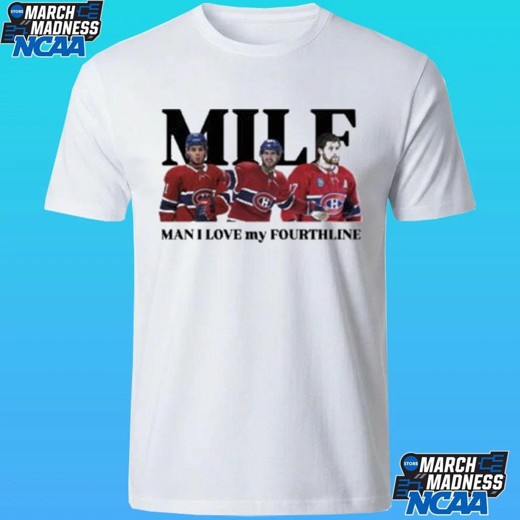Milf Man I Love My Fourthline Montreal Canadiens Shirt