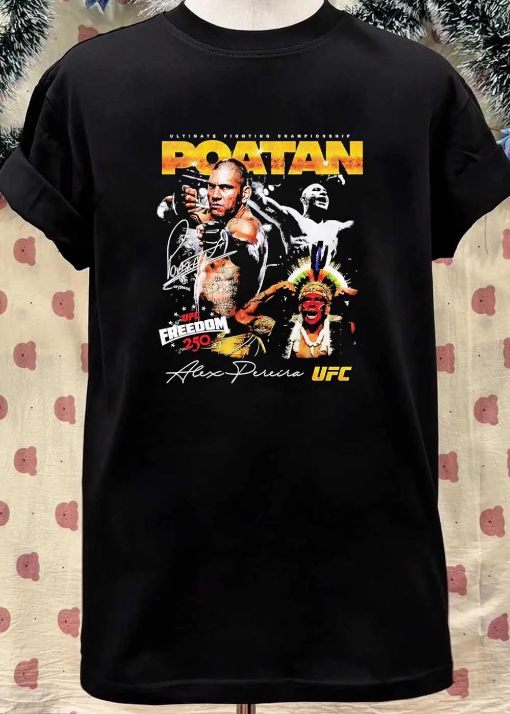 Alex Pereira Poatan UFC Freedom 250 Ultimate Fighting Championship shirt