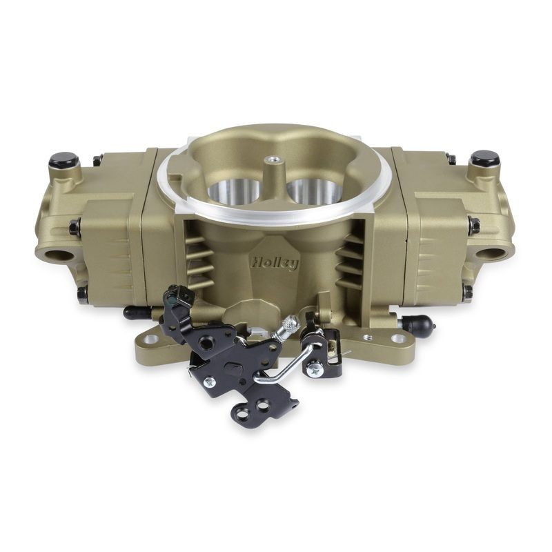 Holley EFI Terminator X Stealth 4150 Secondary Throttle Body – Gold – 4 fuel injectors