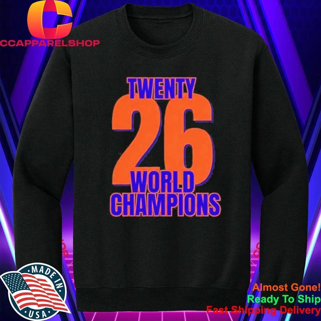 2026 NY Knicks Twenty 26 World Champions Shirt