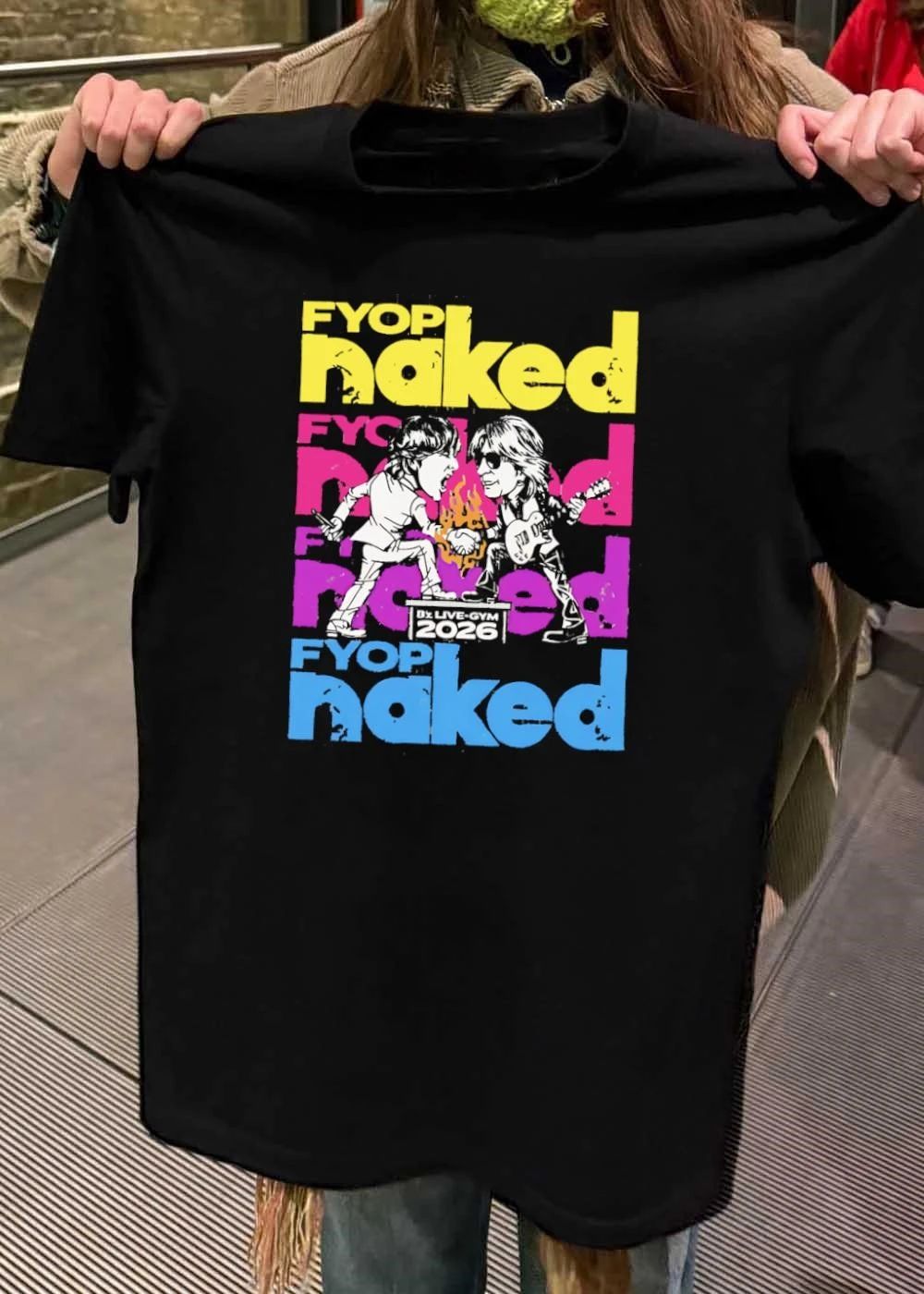 Bz Live-Gym 2026 Fyop Naked Music Band Graphic T-Shirt