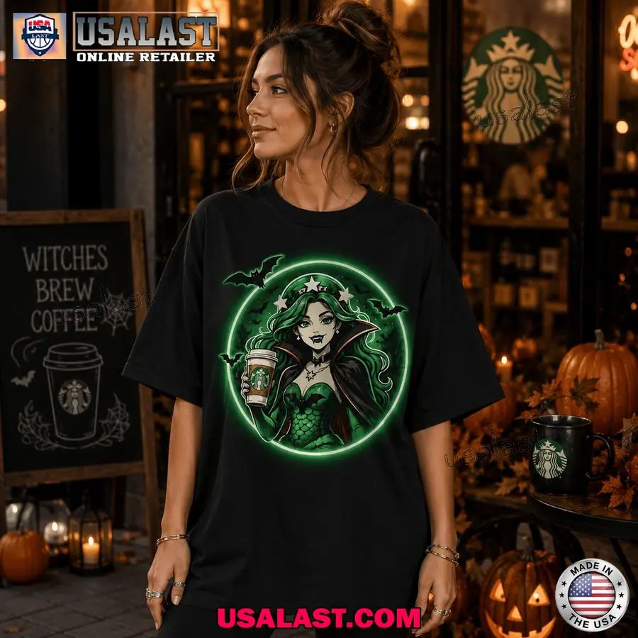 Starbucks Quick Brew Spooky Night Halloween 2026 T-Shirt