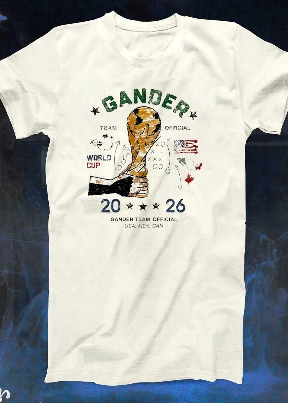 Gander Team Official World Cup 2026 USA Mexico Canada shirt