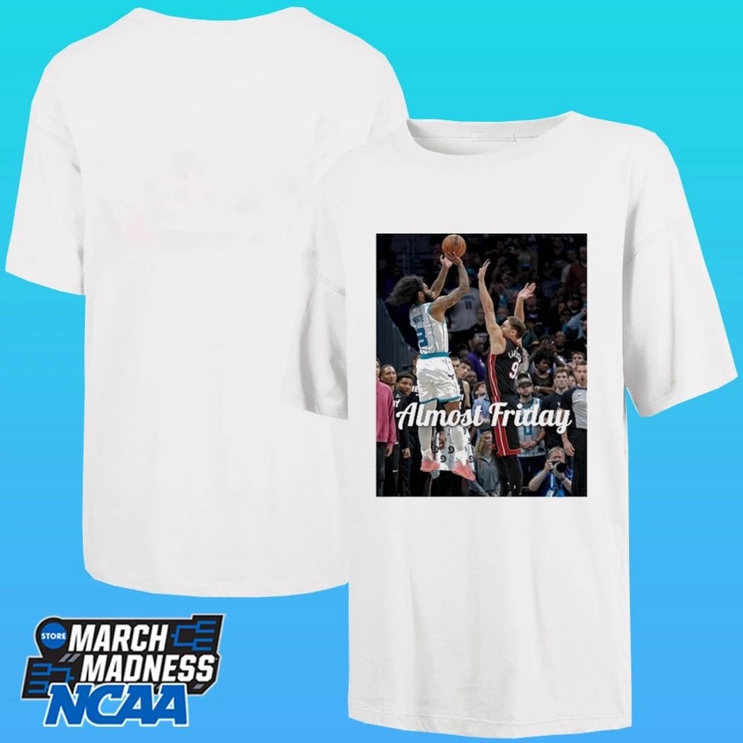Charlotte Hornets Coby White Shot In The Final Seconds Almost Friday Shirt