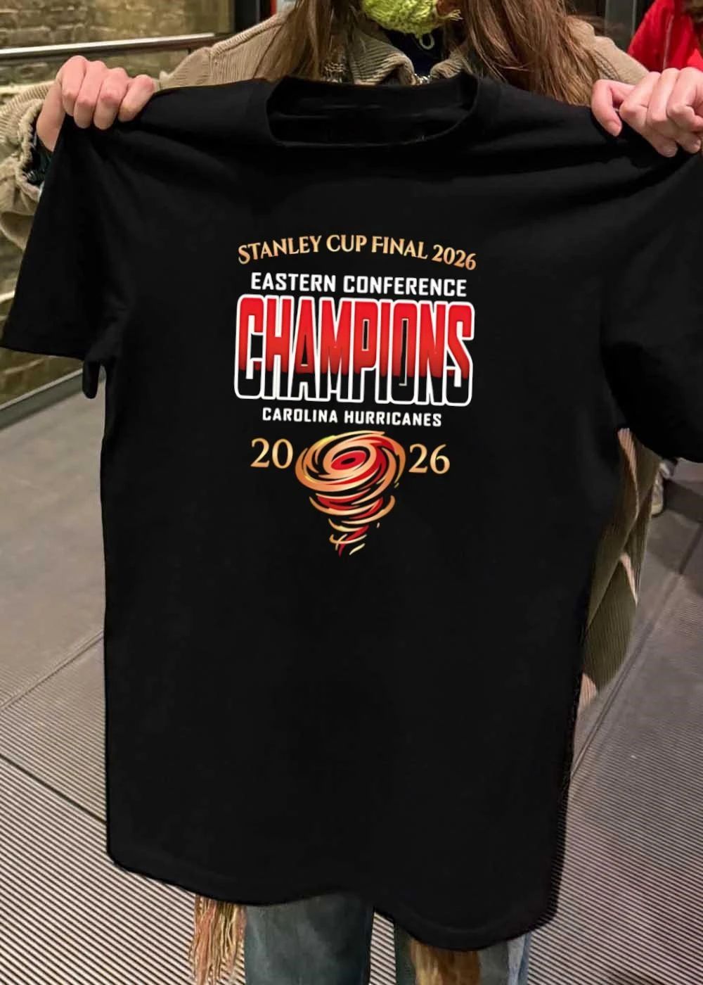 Stanley Cup Final 2026 Eastern Conference Champions Carolina Hurricanes T-Shirt