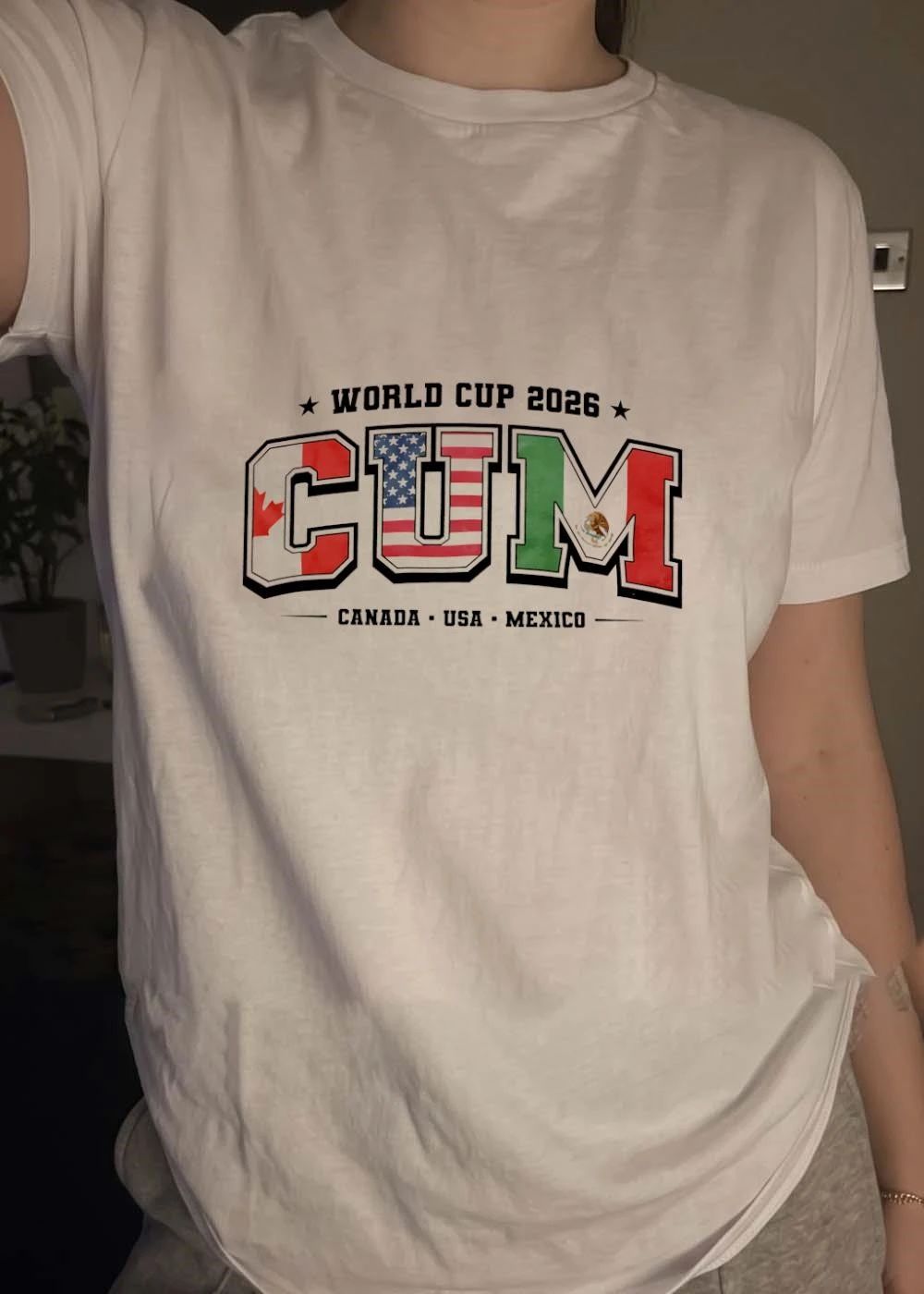 World Cup 2026 CUM Canada USA Mexico Shirt