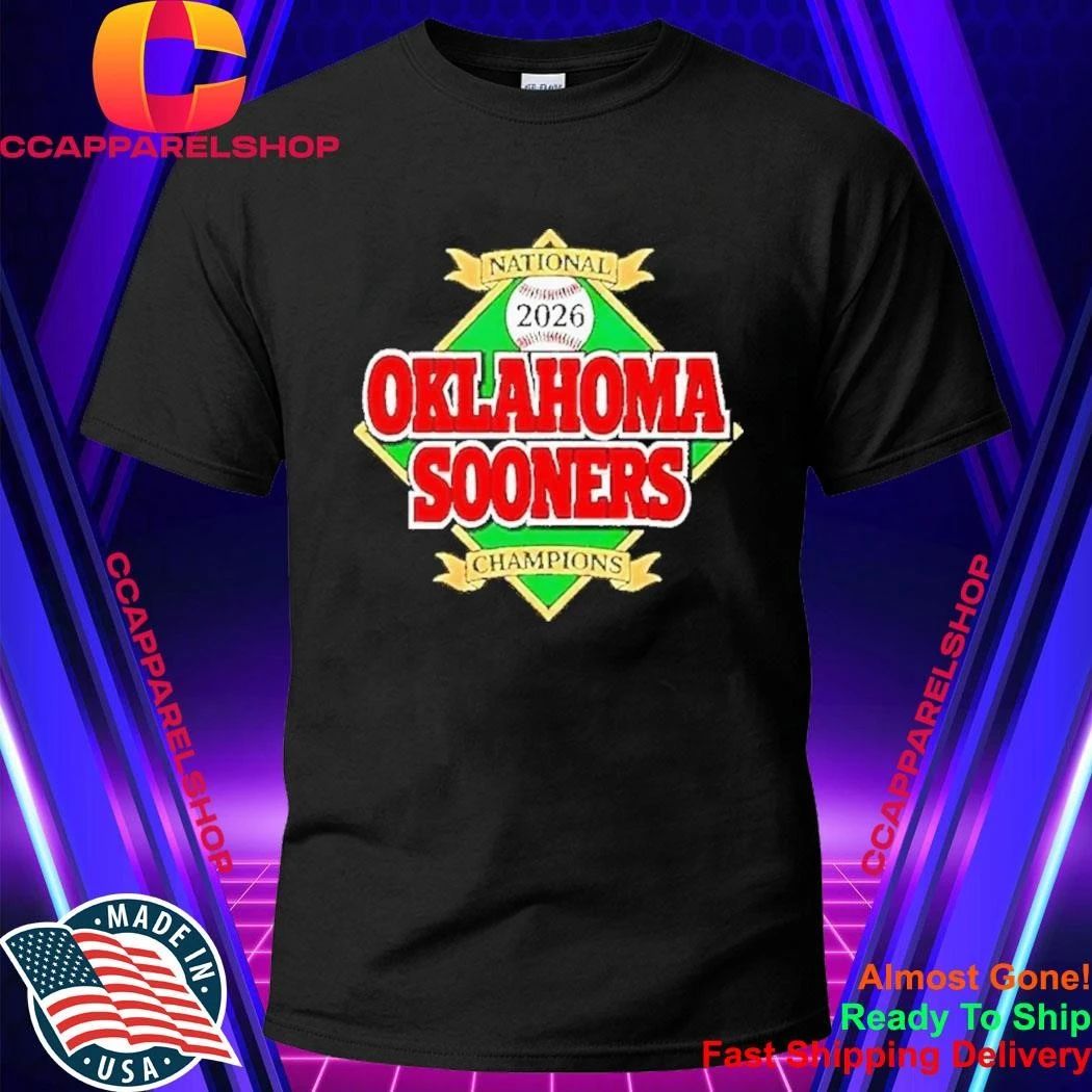 Oklahoma Sooners Baseball Mlb Champions 2026 National Diamond Shirt