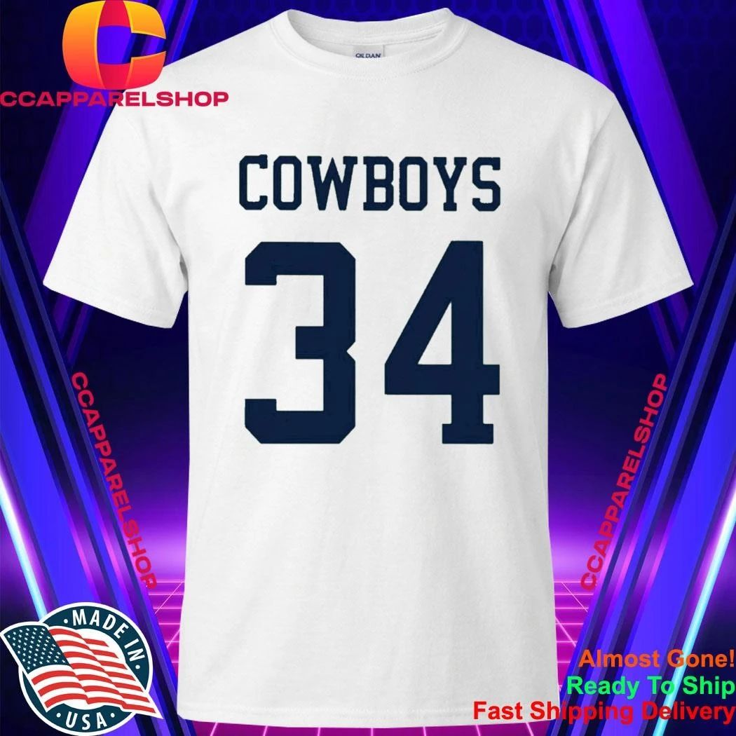 Alan Jackson Cowboys 34 Shirt
