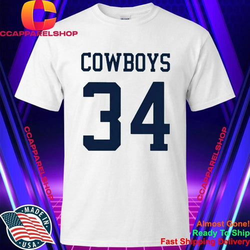 Alan Jackson Cowboys 34 Shirt