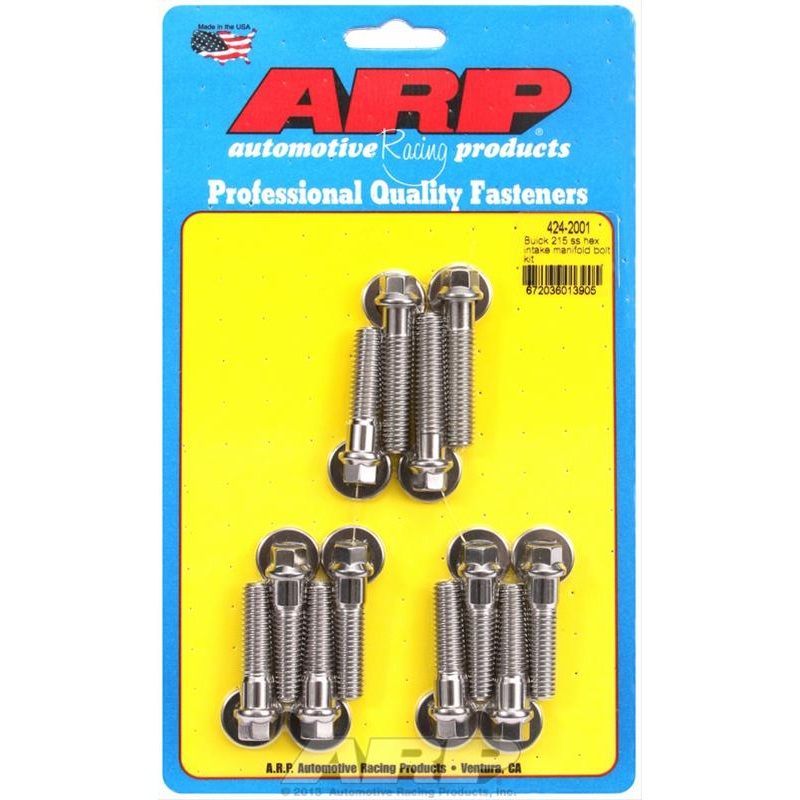 ARP 215 ss hex intake manifold bolt kit