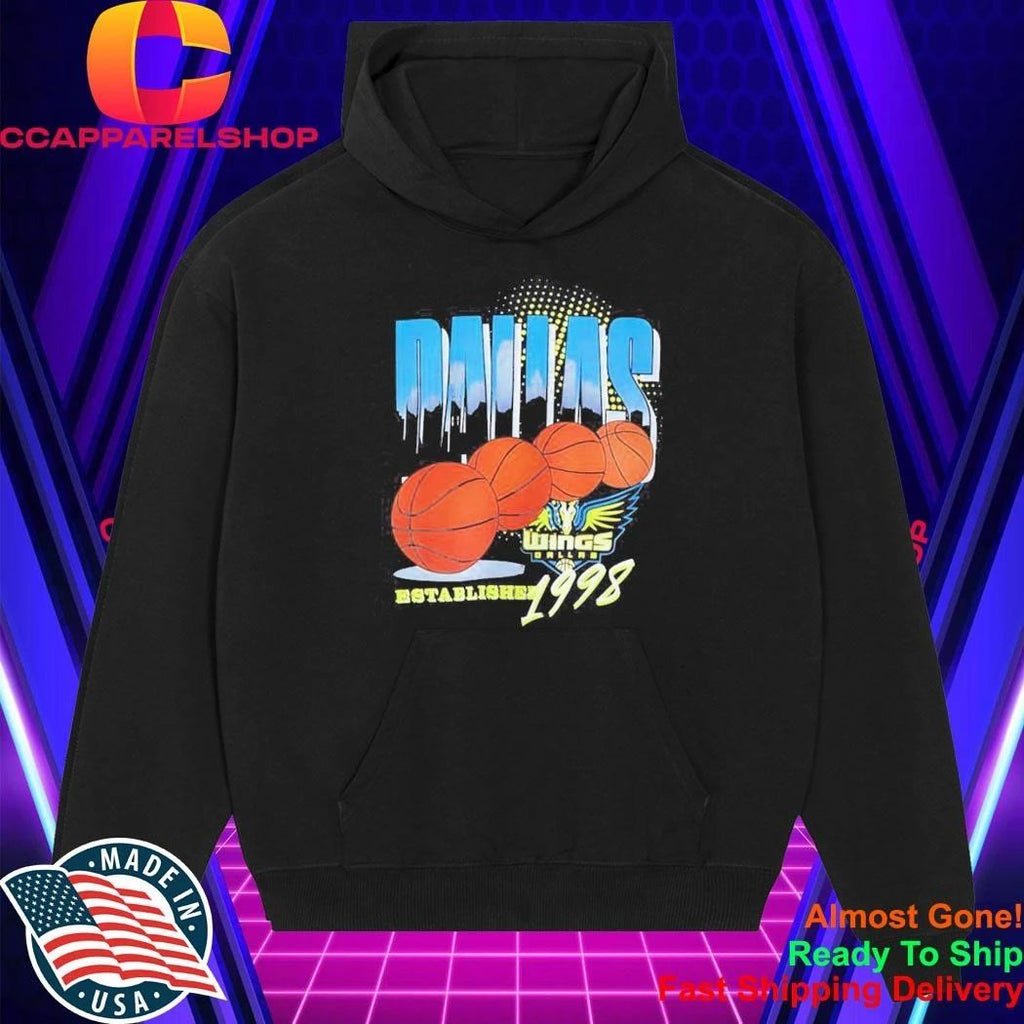 Dallas Wings Established 1998 Basketball Team Shirt