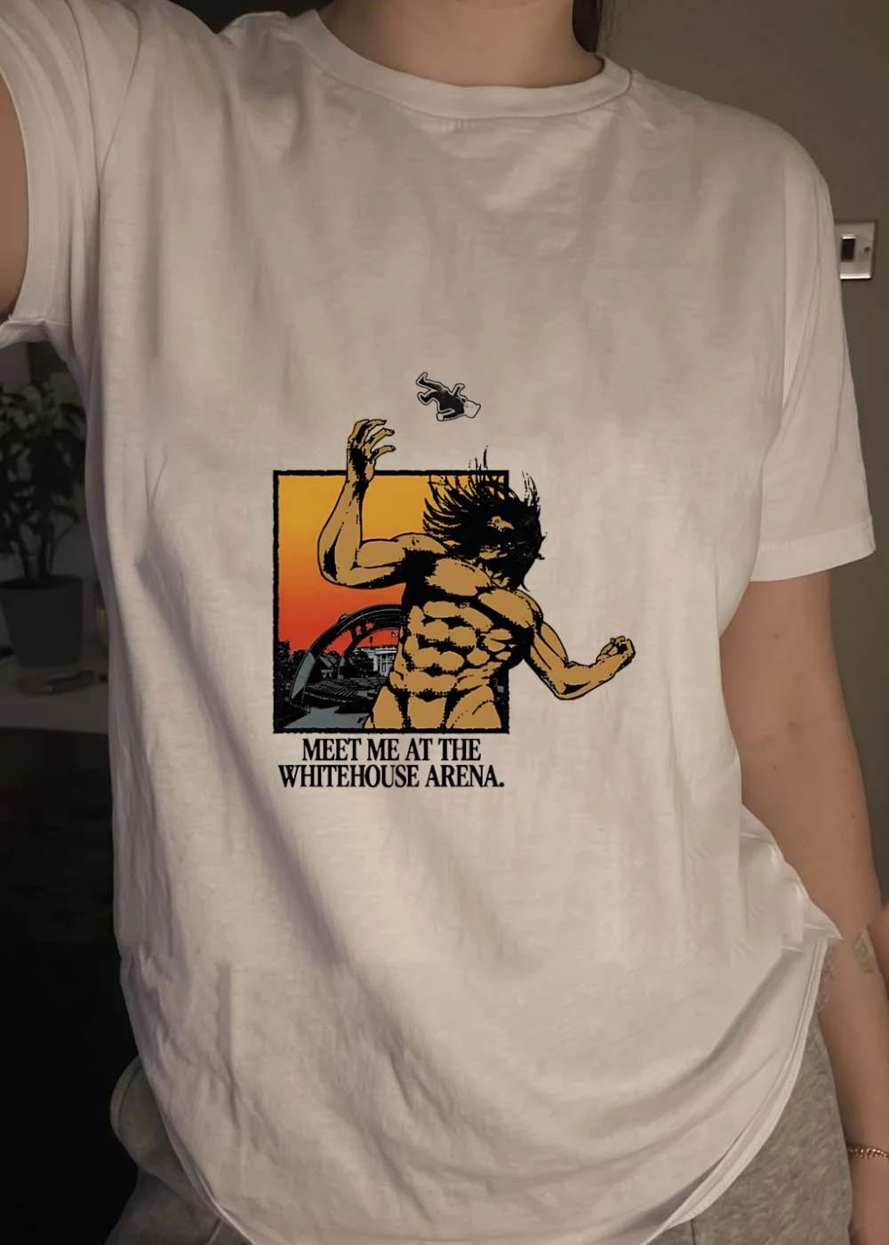 Meet Me At The Whitehouse Arena Attack On Titan Giant Shirt