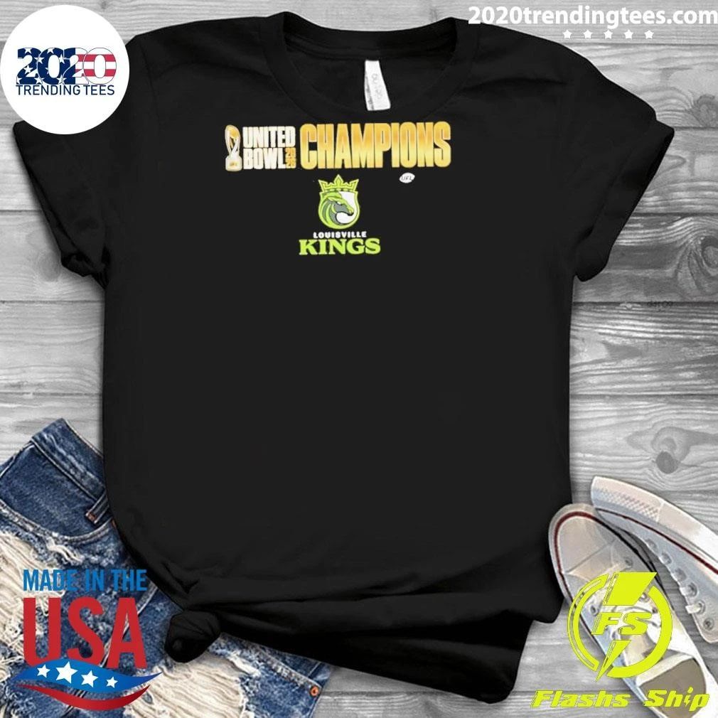 Louisville Kings Ufl United Bowl 2026 Champions Shirt