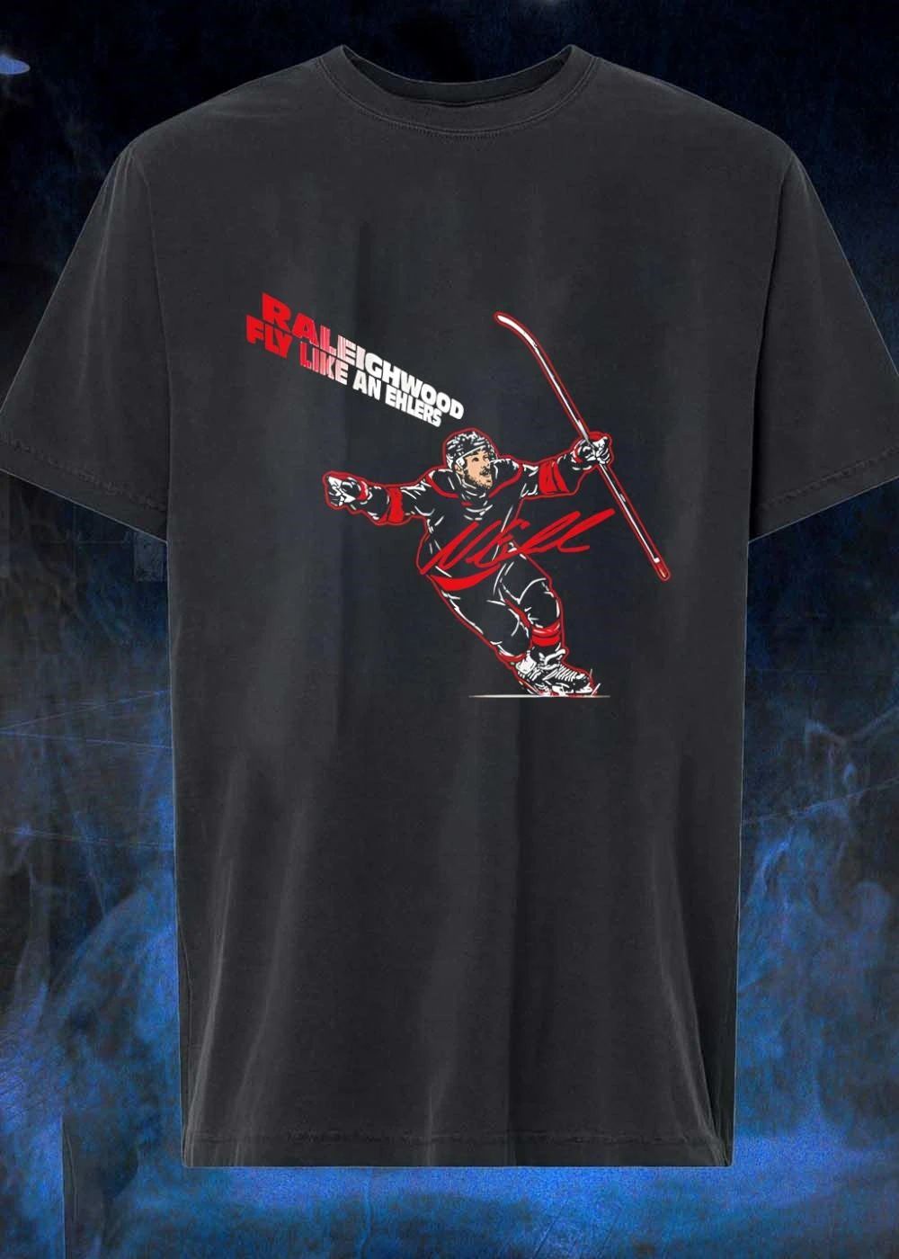 Raleighwood Fly Like An Ehlers Hockey Shirt