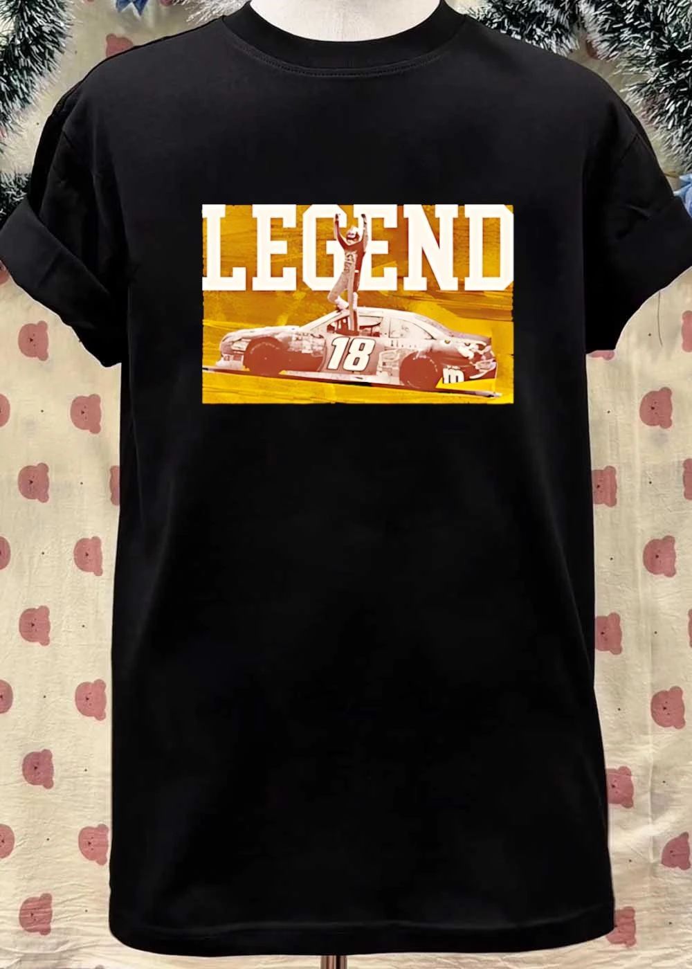 Kyle Busch number 18 M&Ms Joe Gibbs Racing NASCAR Cup Series victory LEGEND shirt