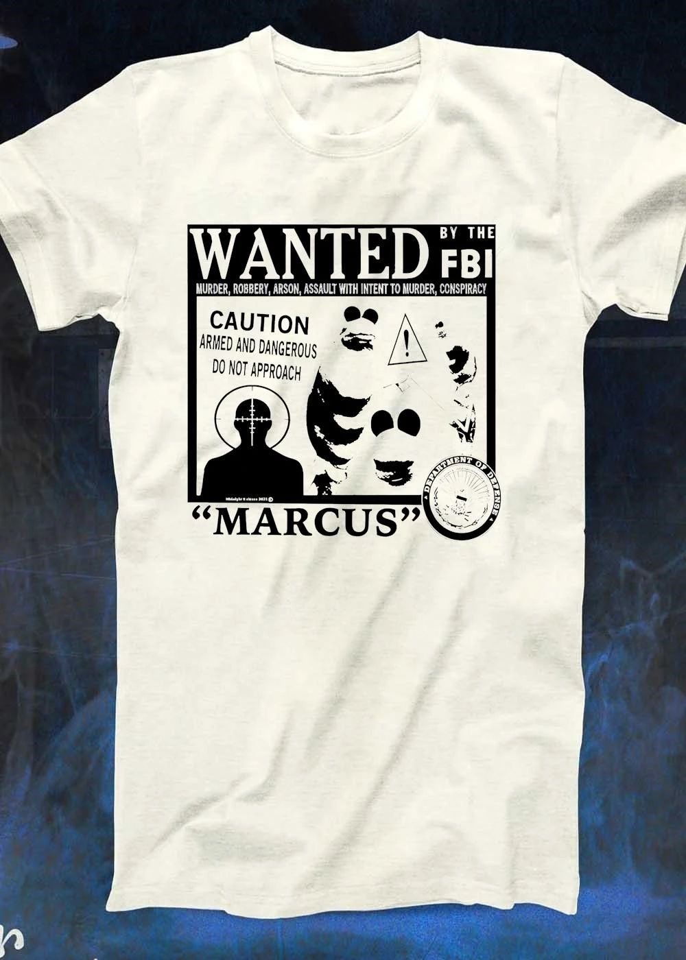 Wanted By The Iba Marcus shirt