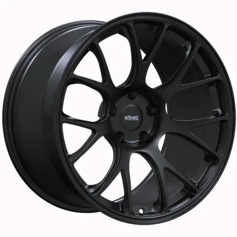 Konig F1M Matte Black 18×9.5 | 5×120 (F1MN852035B)