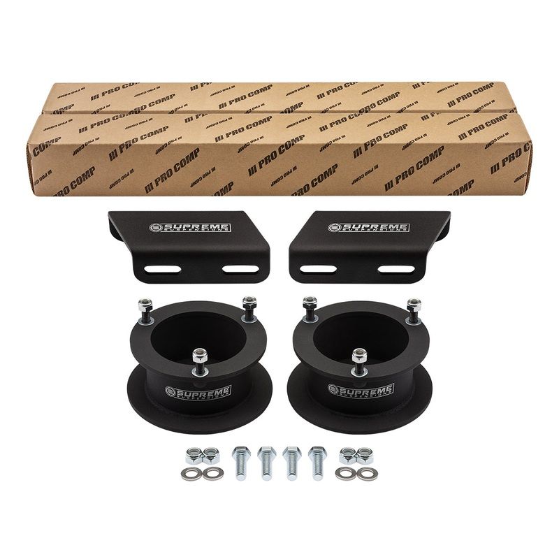 1994-2013 Dodge Ram 2500 Front Suspension Lift Kit with Sway Bar Relocation Brackets & Pro Comp PRO-X Shocks 4WD