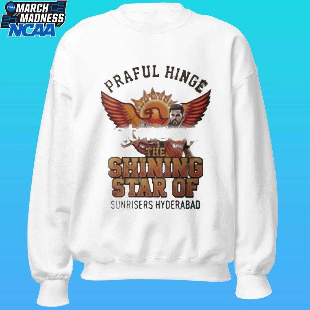 Praful Hinge The Shining Star Of Sunrisers Hyderabad In Ipl 2026 Shirt