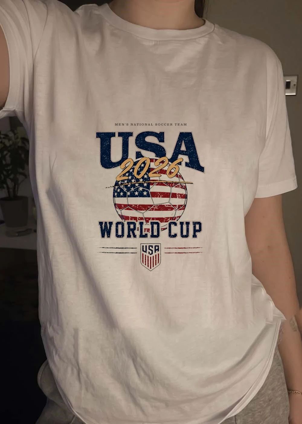 Men’s National Soccer Team Commemorate USA 2026 World Cup Shirt