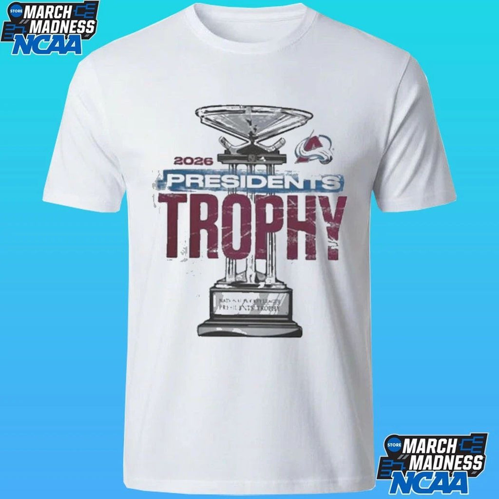 Colorado Avalanche NHL 2026 Presidents Trophy Winner Stanley Cup Playoffs 2026 Shirt