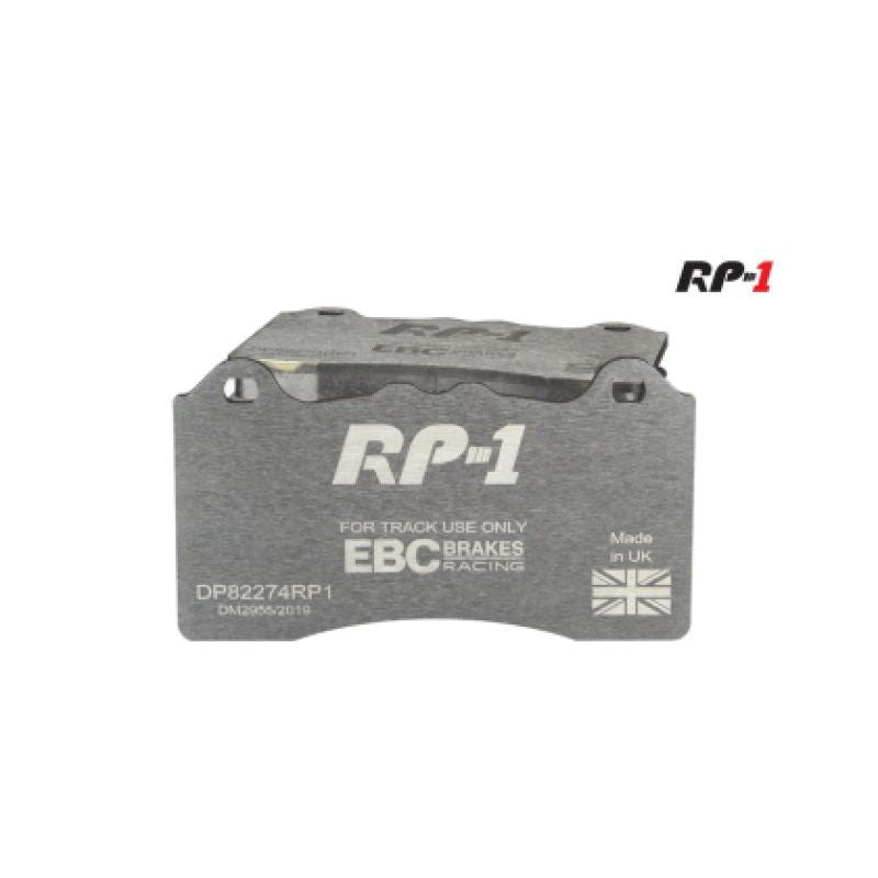 EBC Racing 19-21 Hyundai Veloster (2nd Gen) 2.0 Turbo N RP-1 Race Front Brake Pads