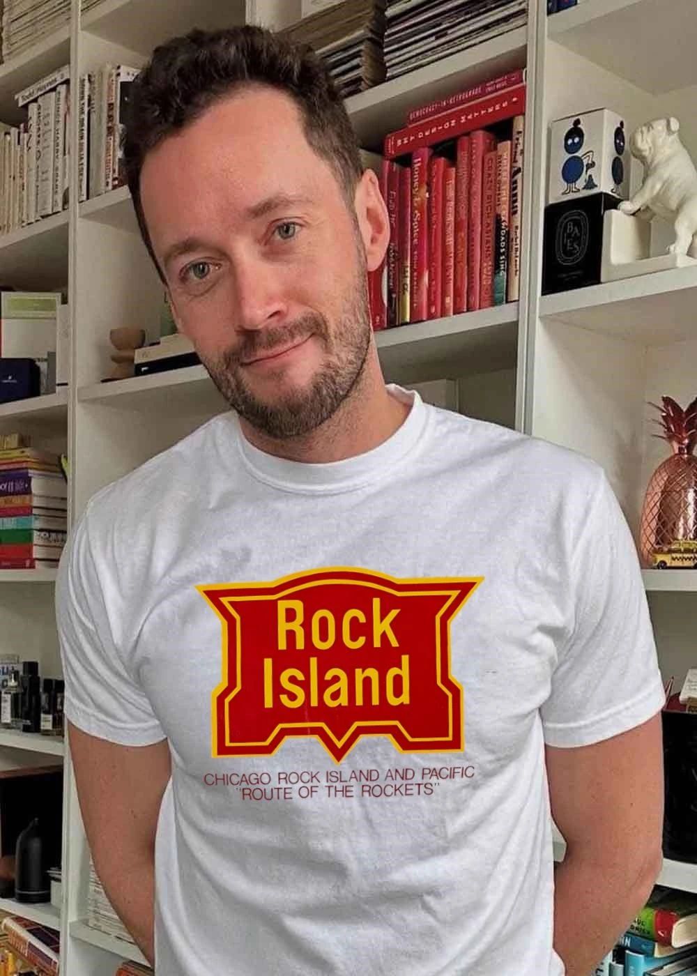Rock Island Chicago Rock Island and Pacific Route of the Rockets shirt