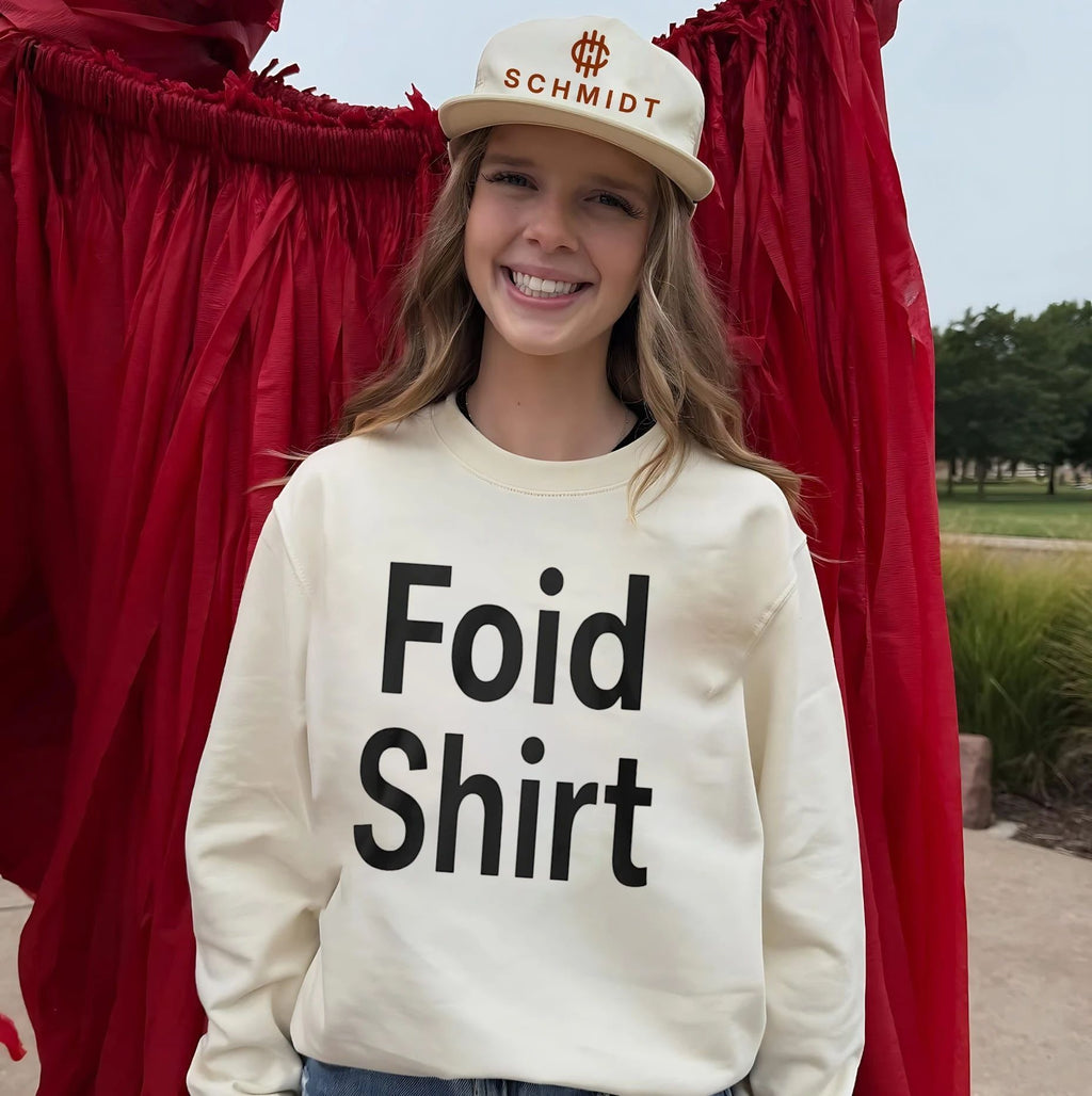 Foid classic text shirt