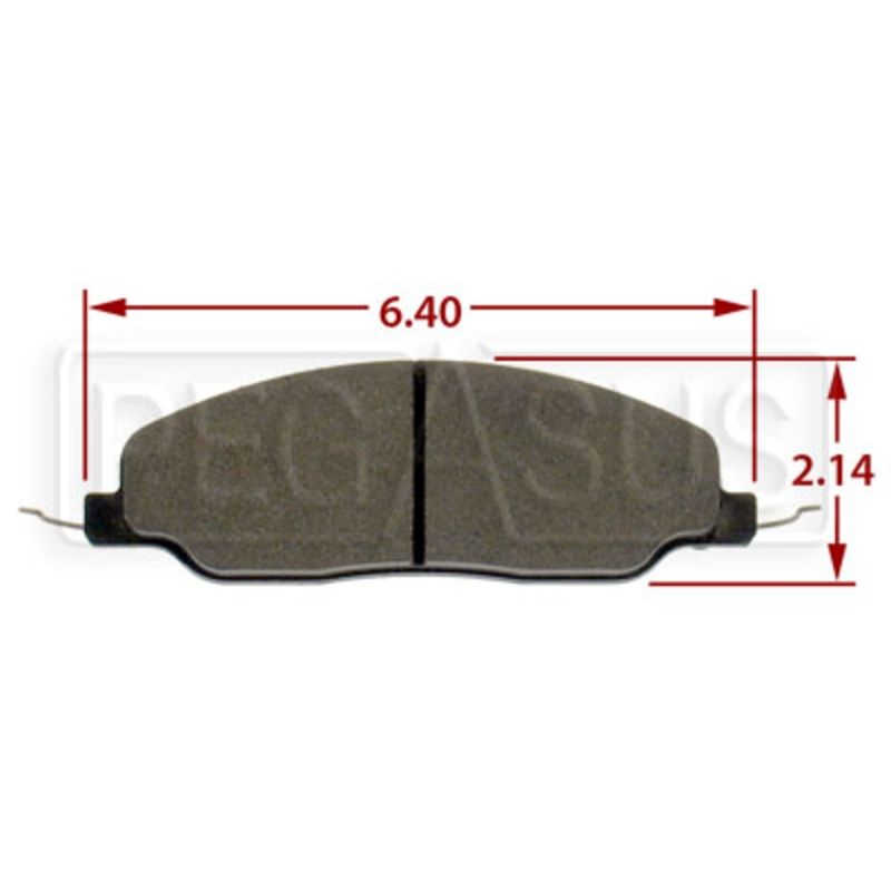 Hawk Performance HB484 Series Brake Pad