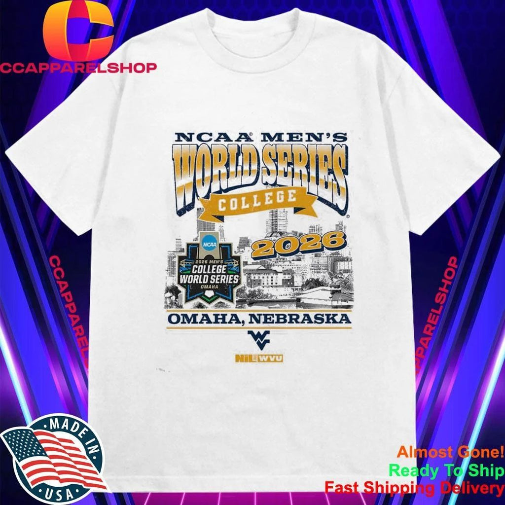 WVU Baseball 2026 College World Series Omaha Shirt